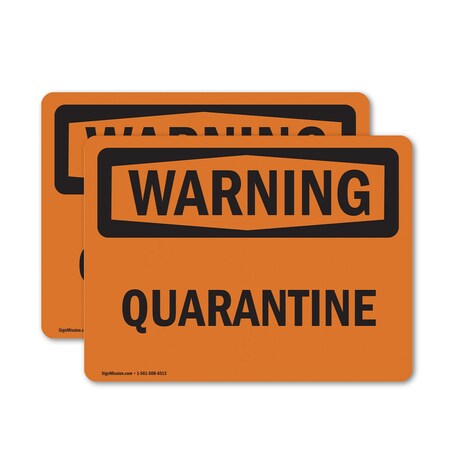 Signmission Safety Culture Sign, 10 in Width, Vinyl Decal, Rectangle OS-2PACK-WS-D-710-L-12351